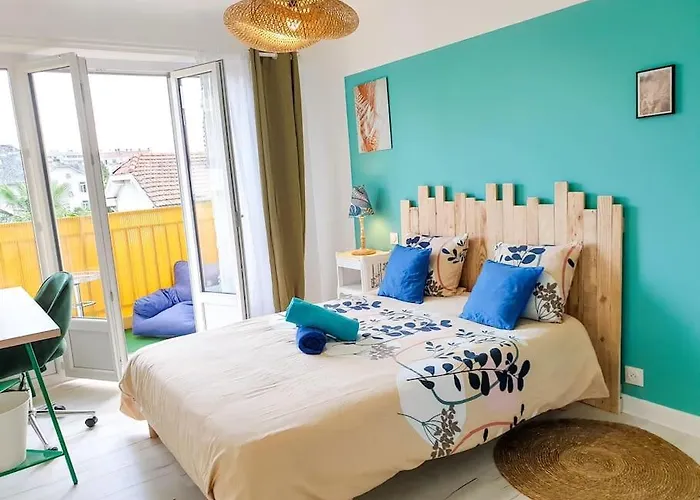 Cosy Summer 2Ch - Parc Expo - 2 Balcons & Stationnement Gratuit