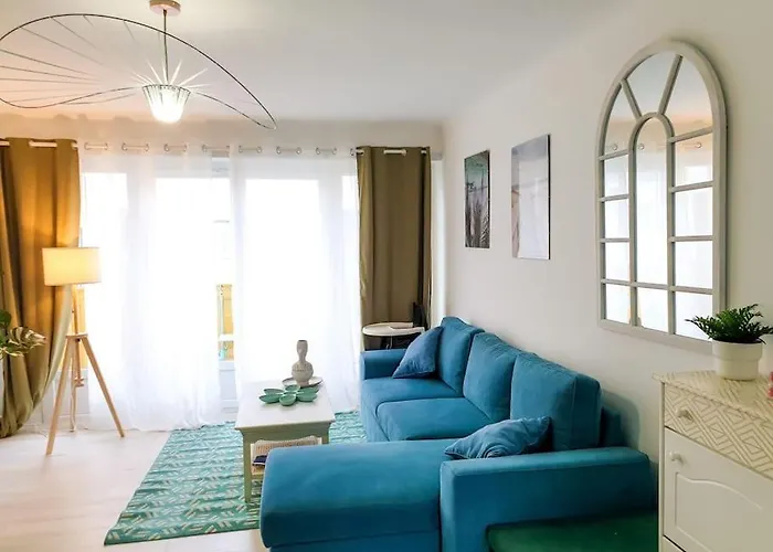 Cosy Summer 2Ch - Parc Expo - 2 Balcons & Stationnement Gratuit